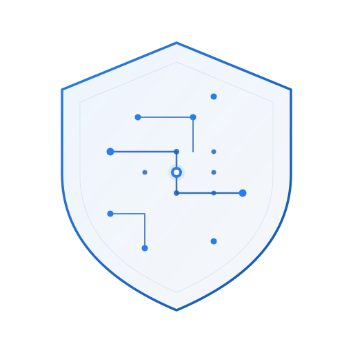 ClaimsOS shield circuit logo